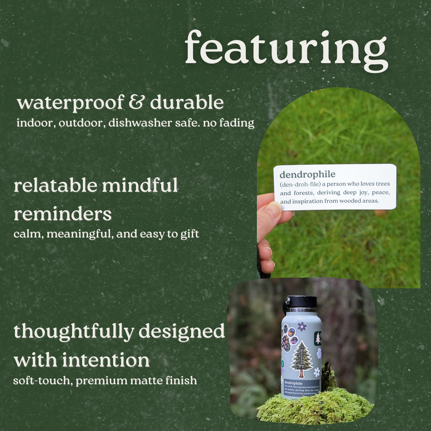 Dendrophile Definition Sticker