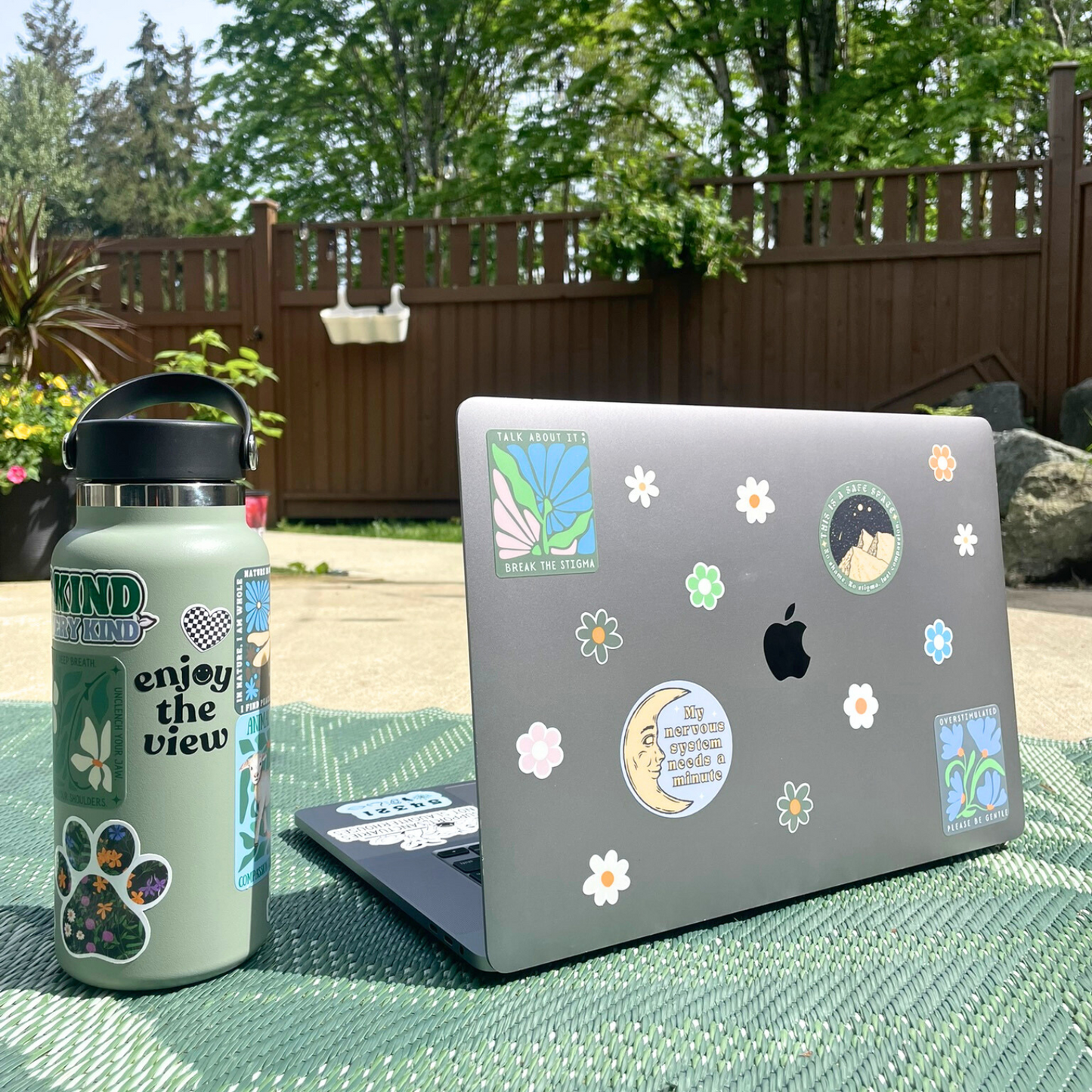 My Nervous System Needs A Minute Mental Health Sticker