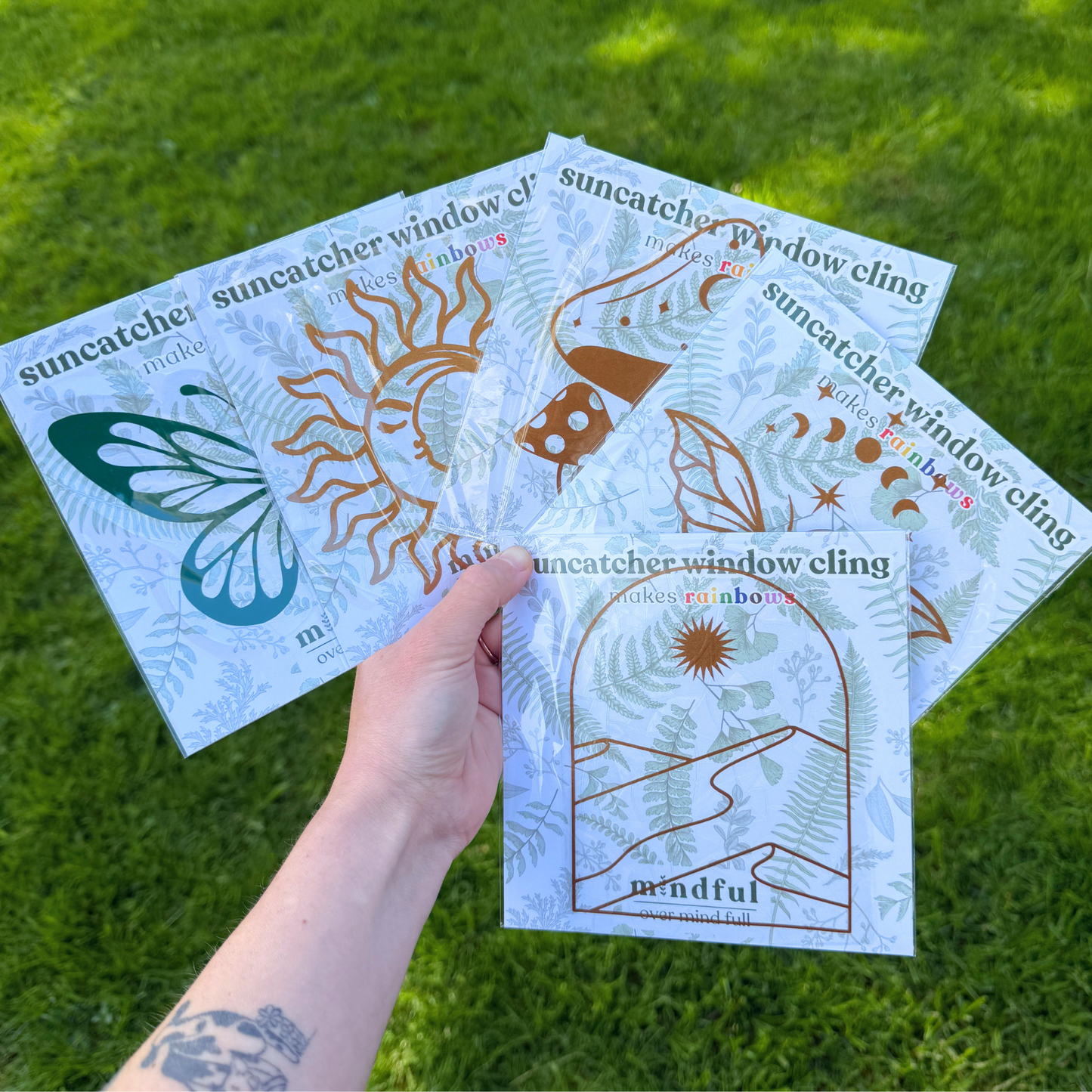 Dragonfly Suncatcher Sticker Pack