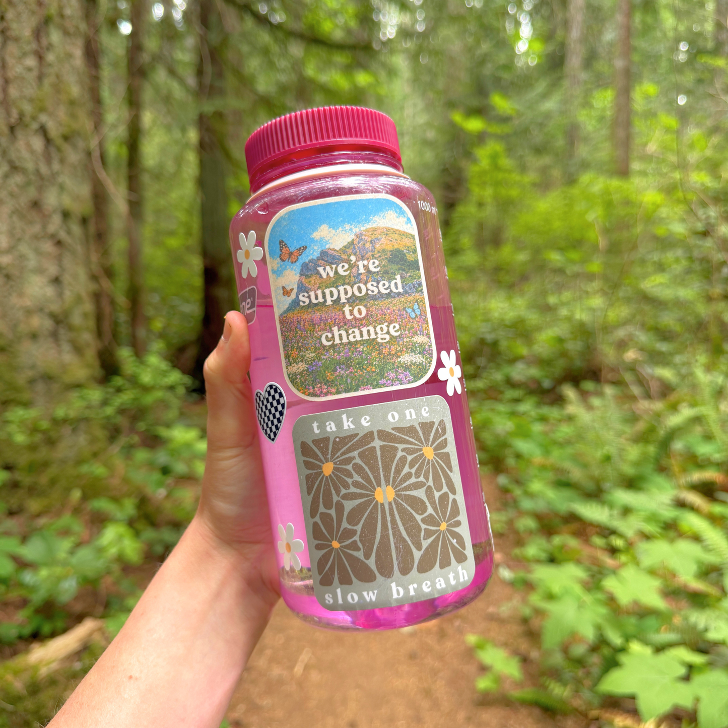 Take one slow breath Sticker