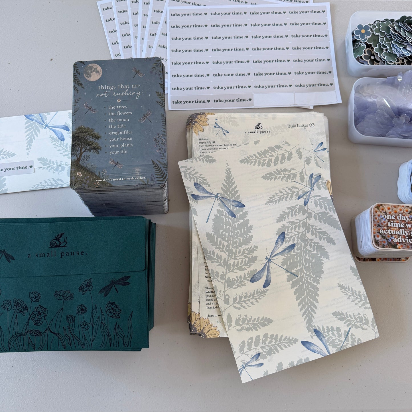 A Small Pause - Monthly Snail Mail Club