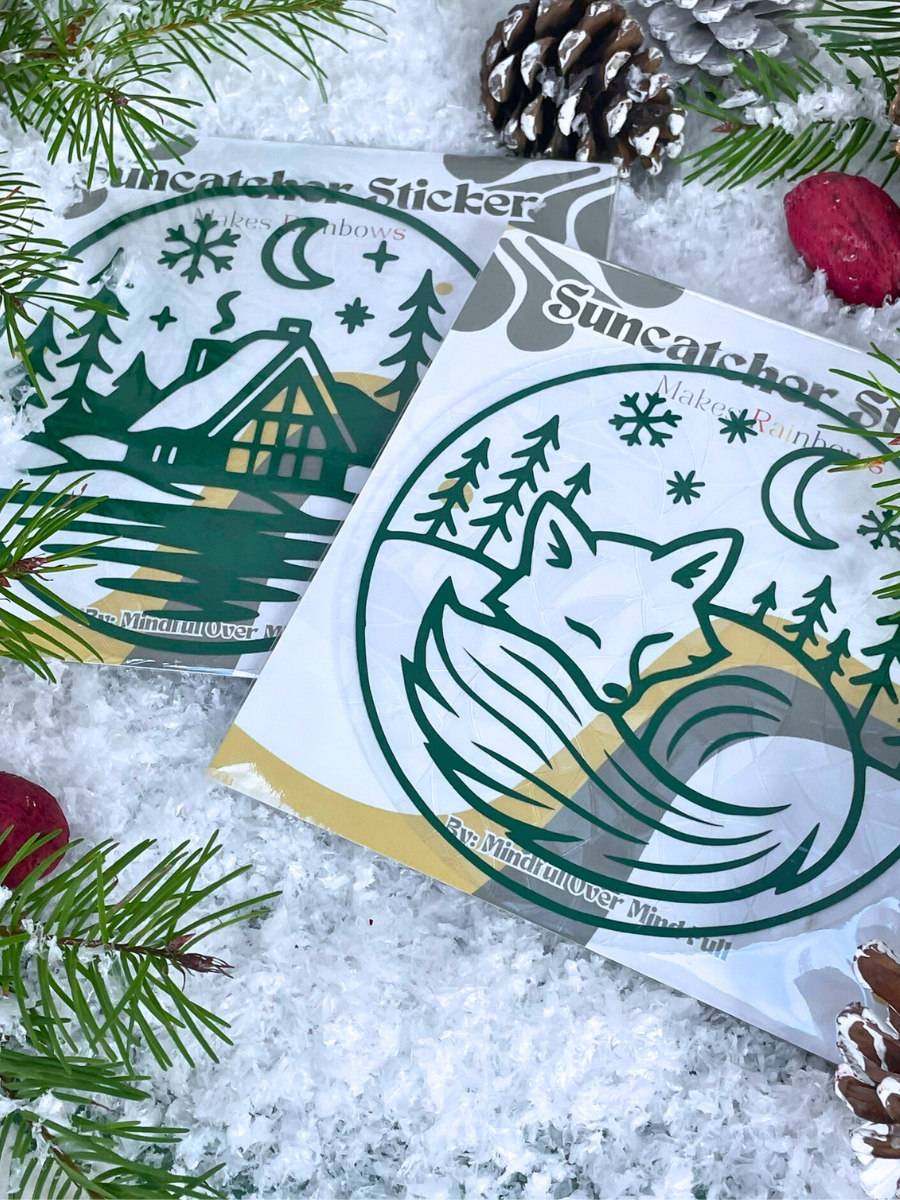 Sleeping Fox Suncatcher