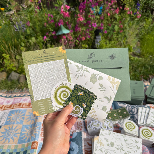 A Small Pause - Monthly Snail Mail Club
