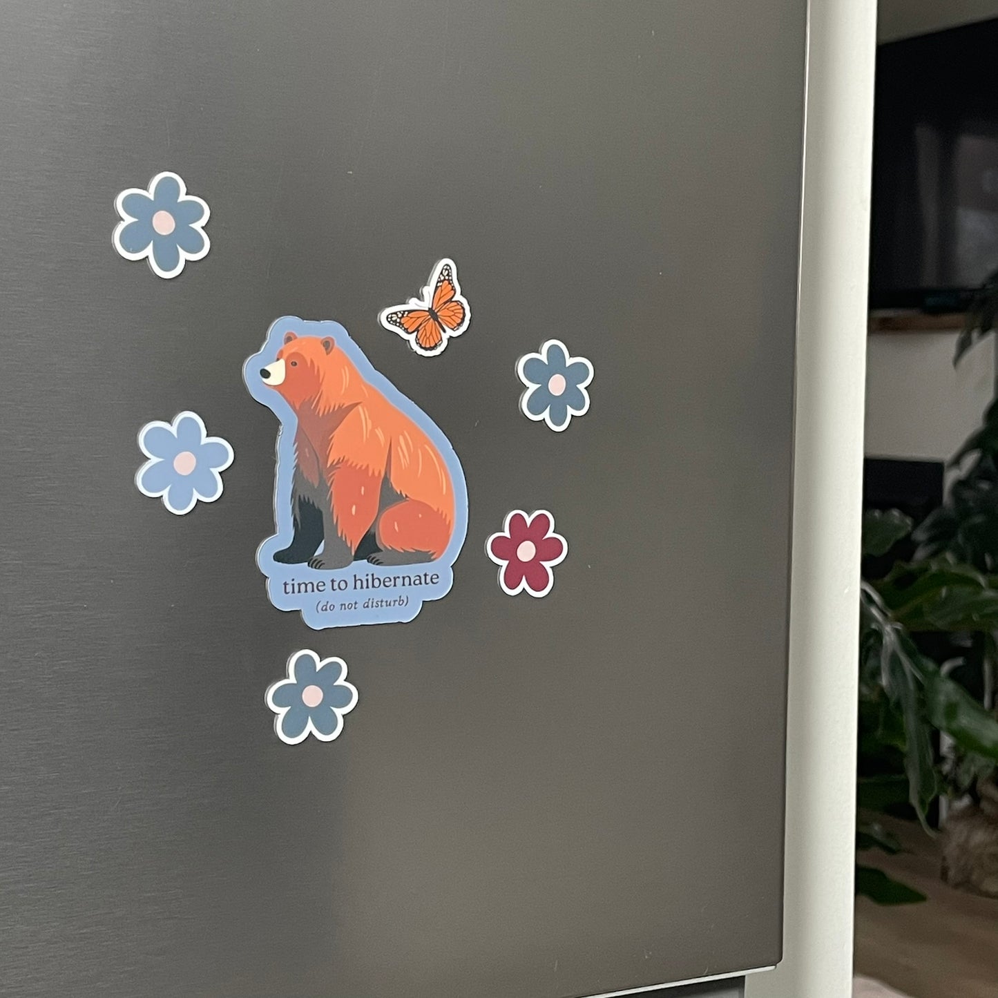 Hibernating Bear Magnet