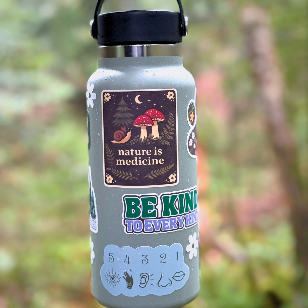 Nature is Medicine Sticker