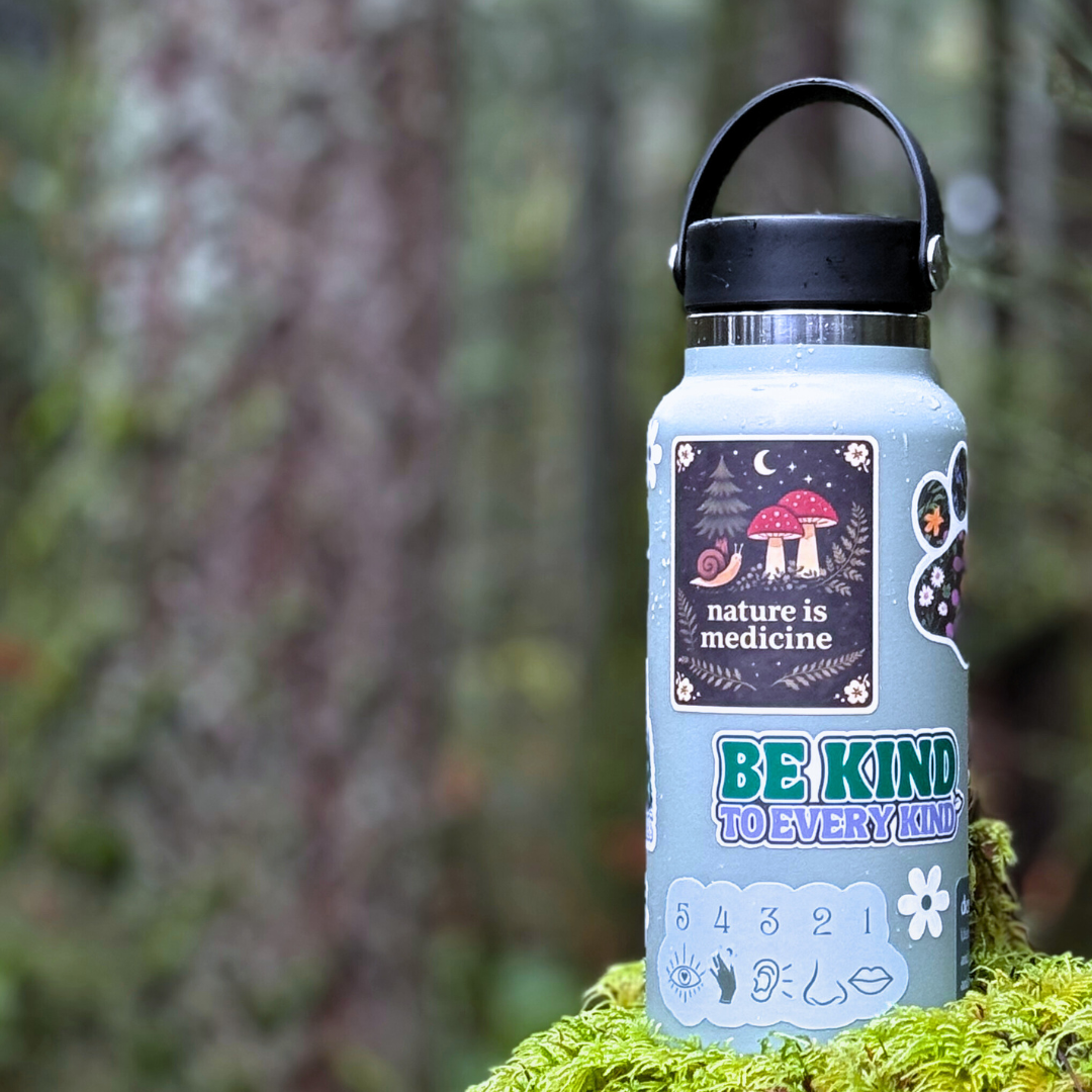 Nature is Medicine Sticker