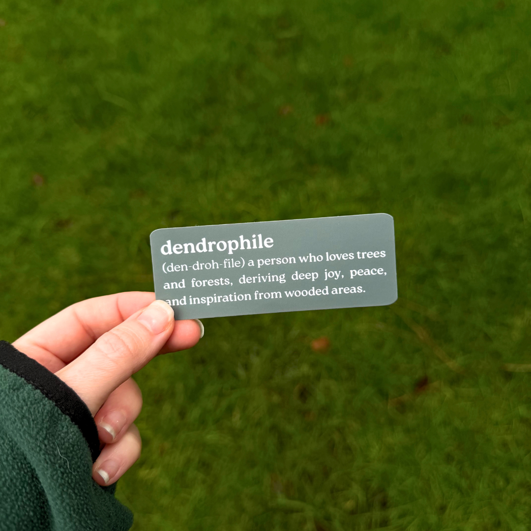 Dendrophile Definition Sticker