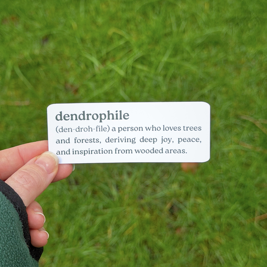 Dendrophile Definition Sticker