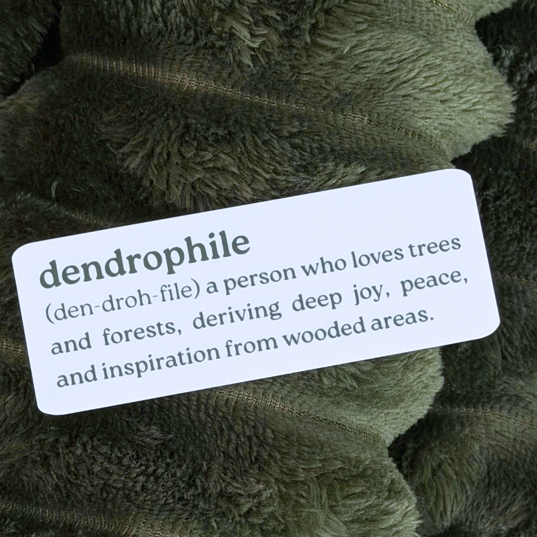Dendrophile Definition Sticker