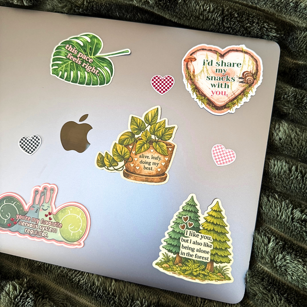 I'd Share My Snacks With You Sticker