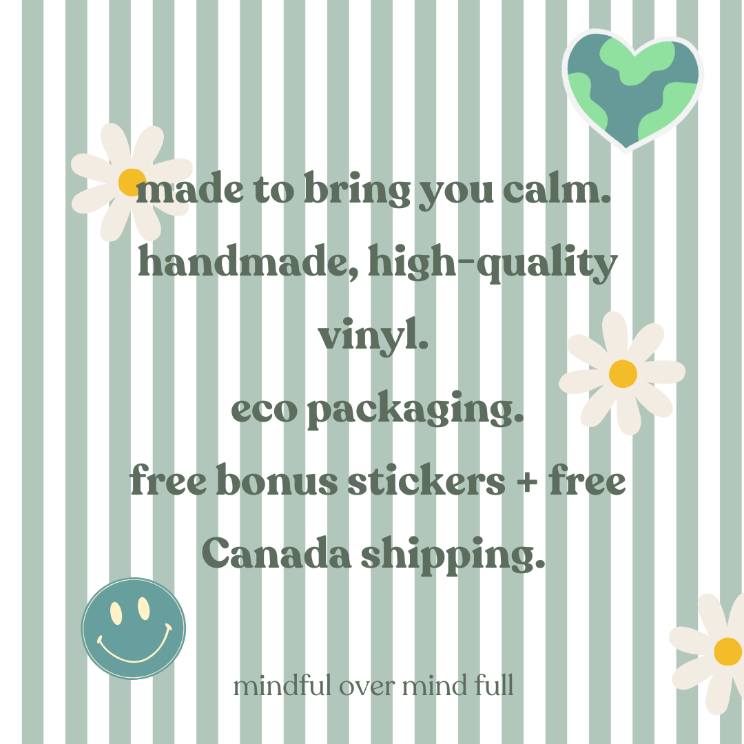 Inhale Exhale Meditation Sticker