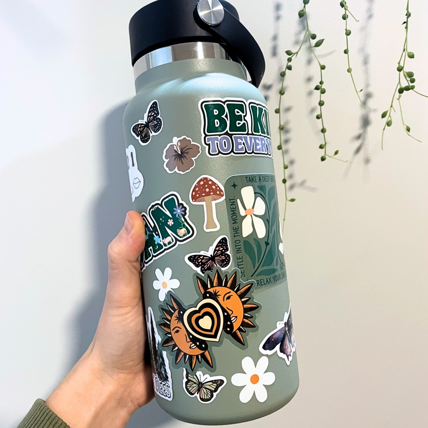 Radiating Sun and Love Sticker