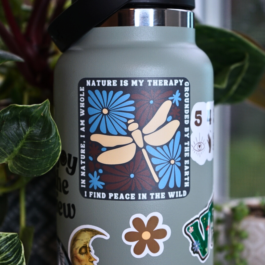 Nature is my Therapy Sticker