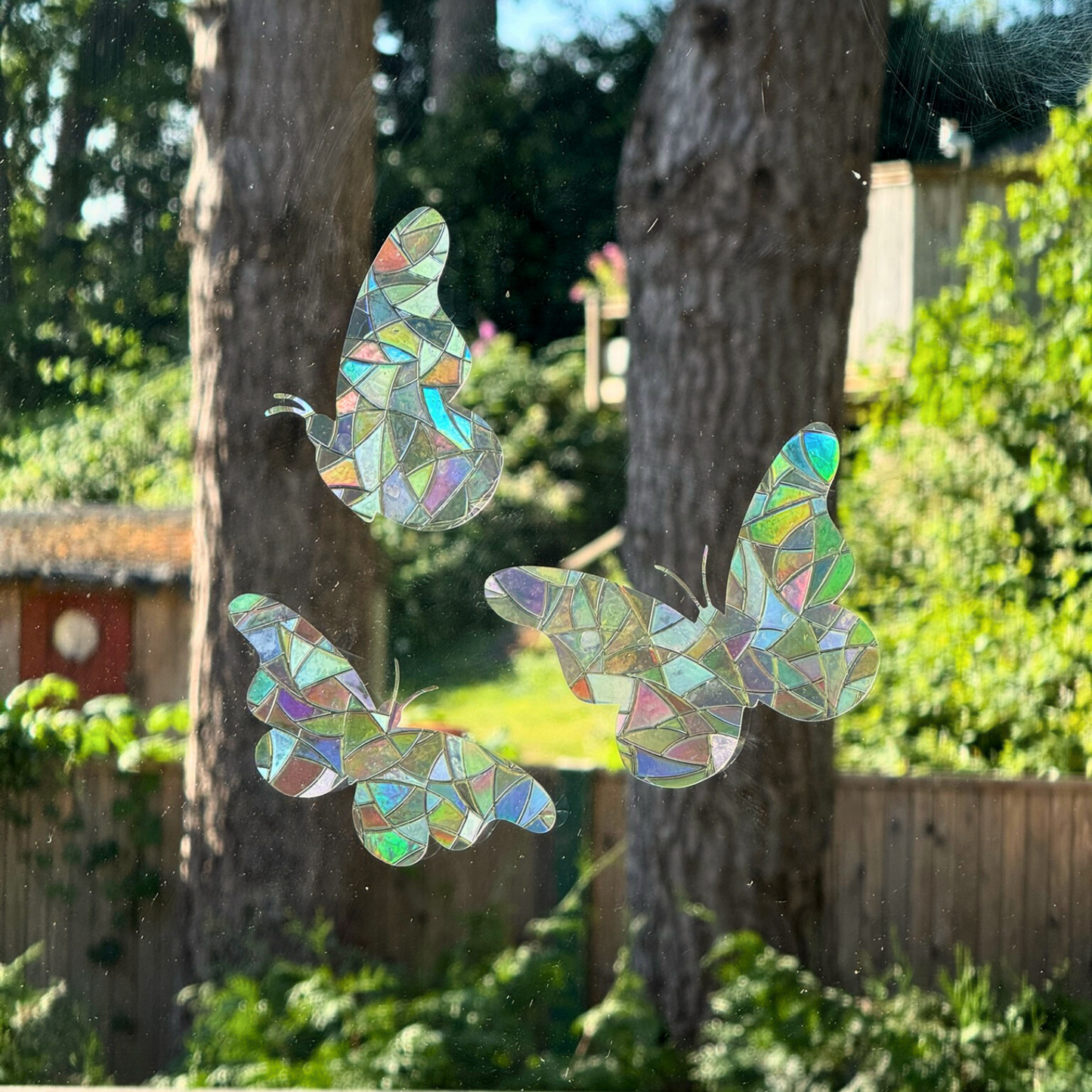 Butterfly Suncatcher Stickers