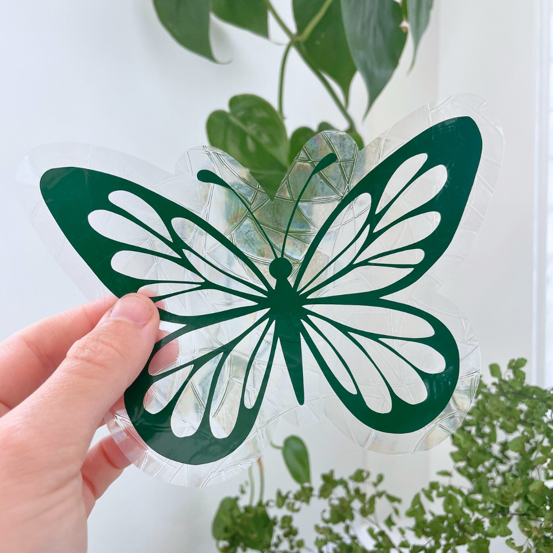 Butterfly Suncatcher Sticker