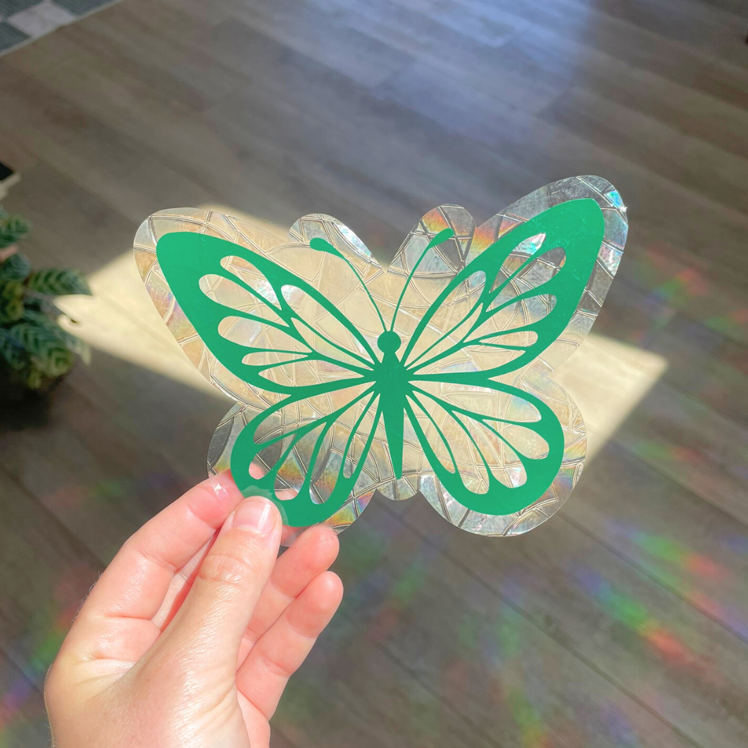 Butterfly Suncatcher Sticker