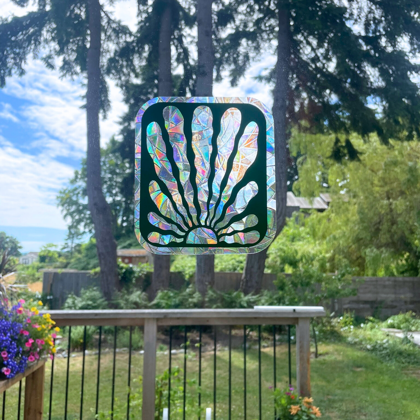 Wavy Sun Suncatcher