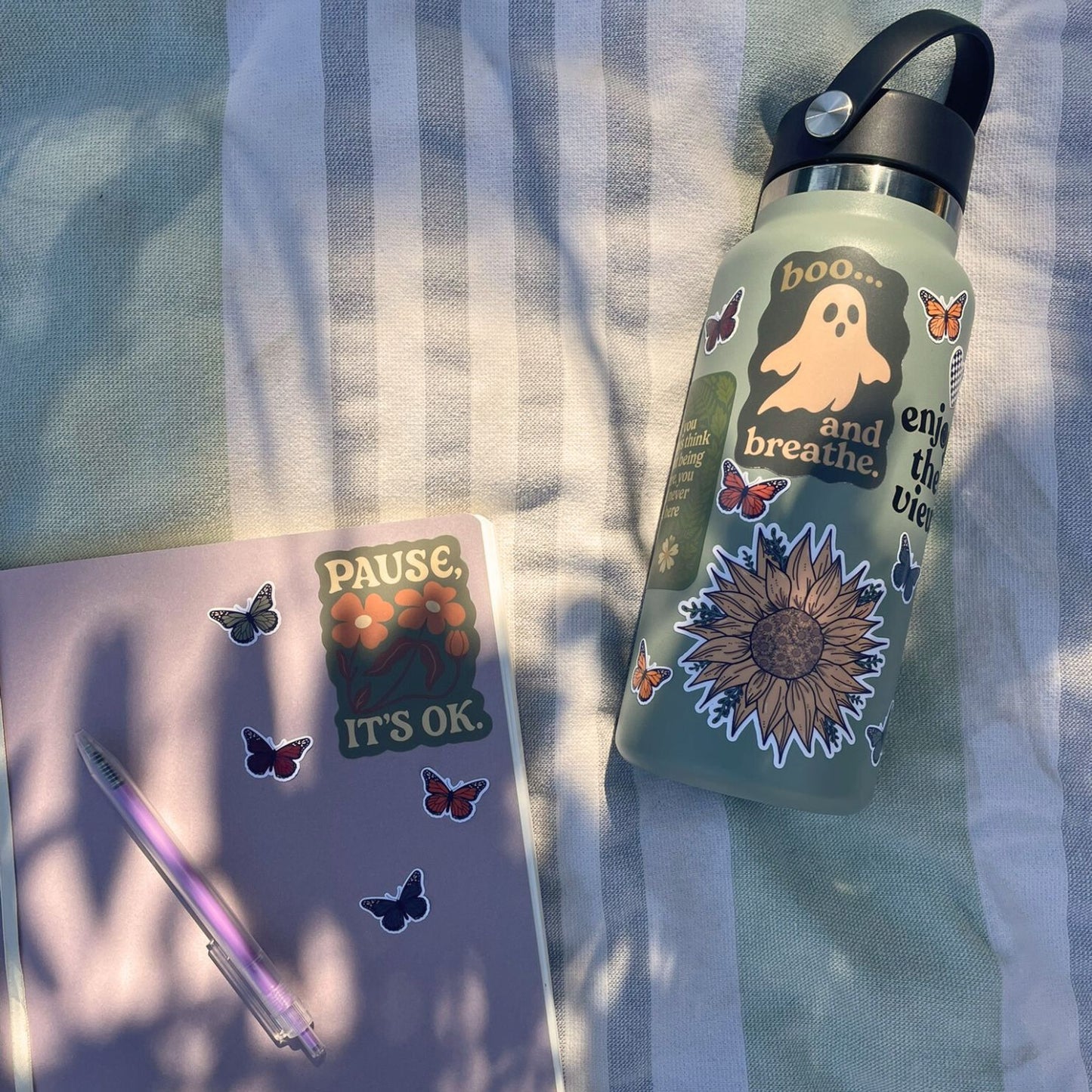 Pause, It's OK Sticker