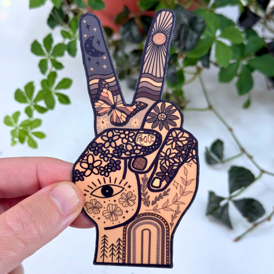 Peace Hand Magnet