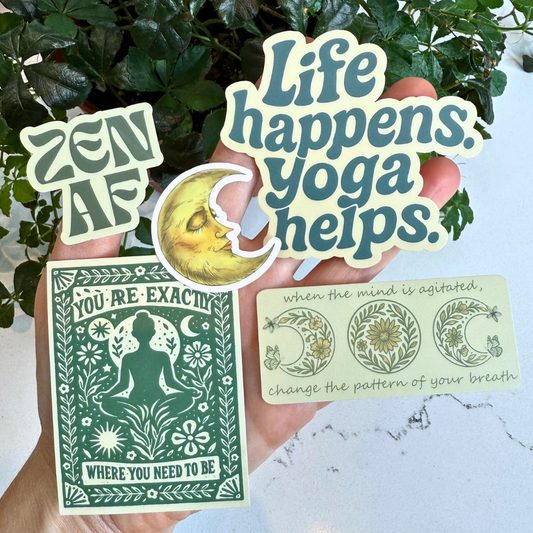 30 Ultimate Yoga Stickers