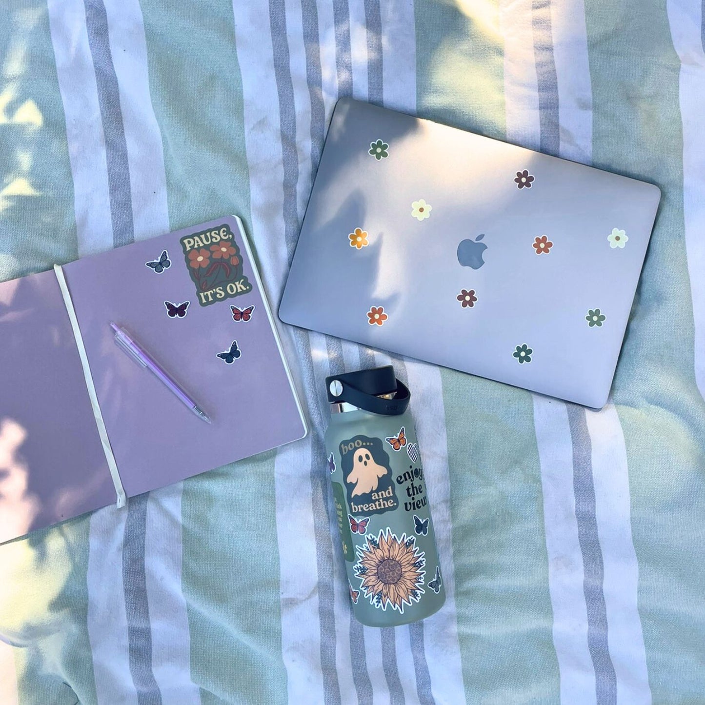 Boo and Breathe - Mindfulness Halloween Sticker