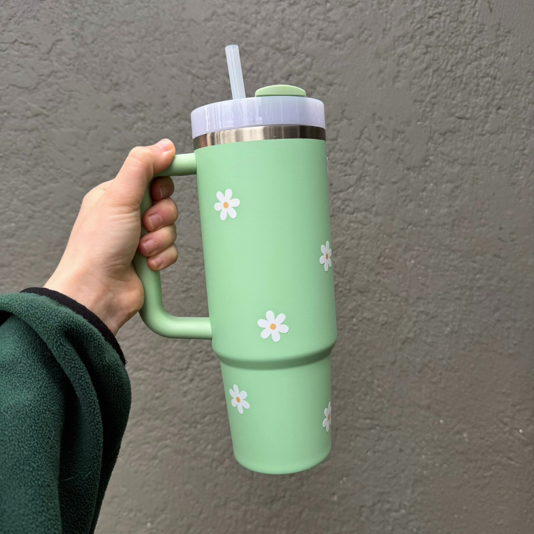 Mini White Daisy Stickers