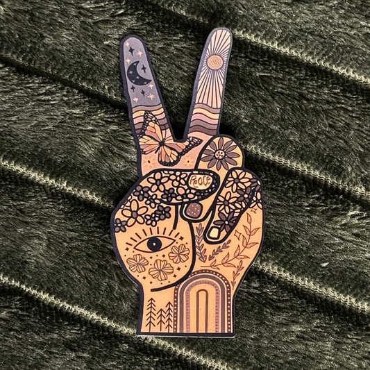 Peace Hand Magnet