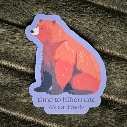 Do Not Disturb - Hibernating Bear Magnet
