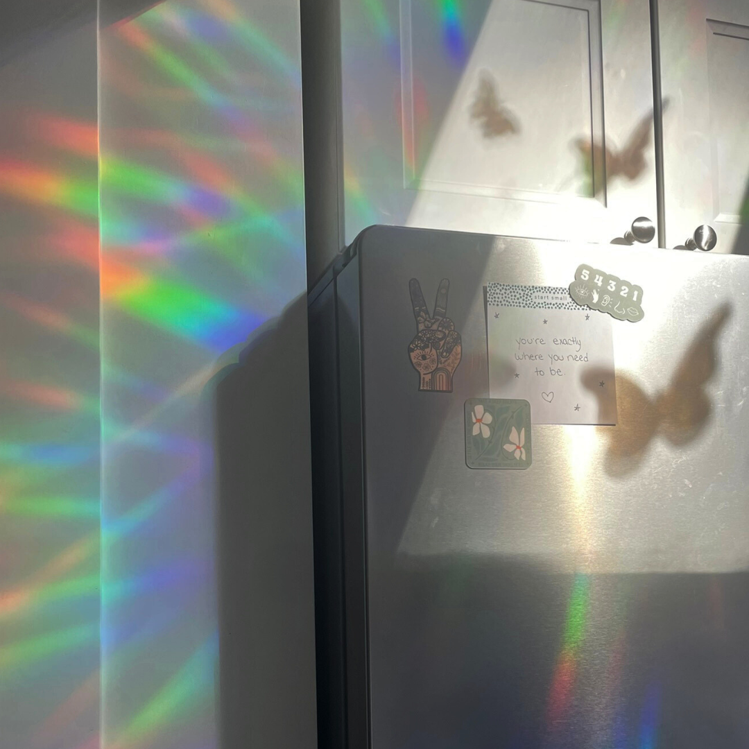 Floral Moon Suncatcher