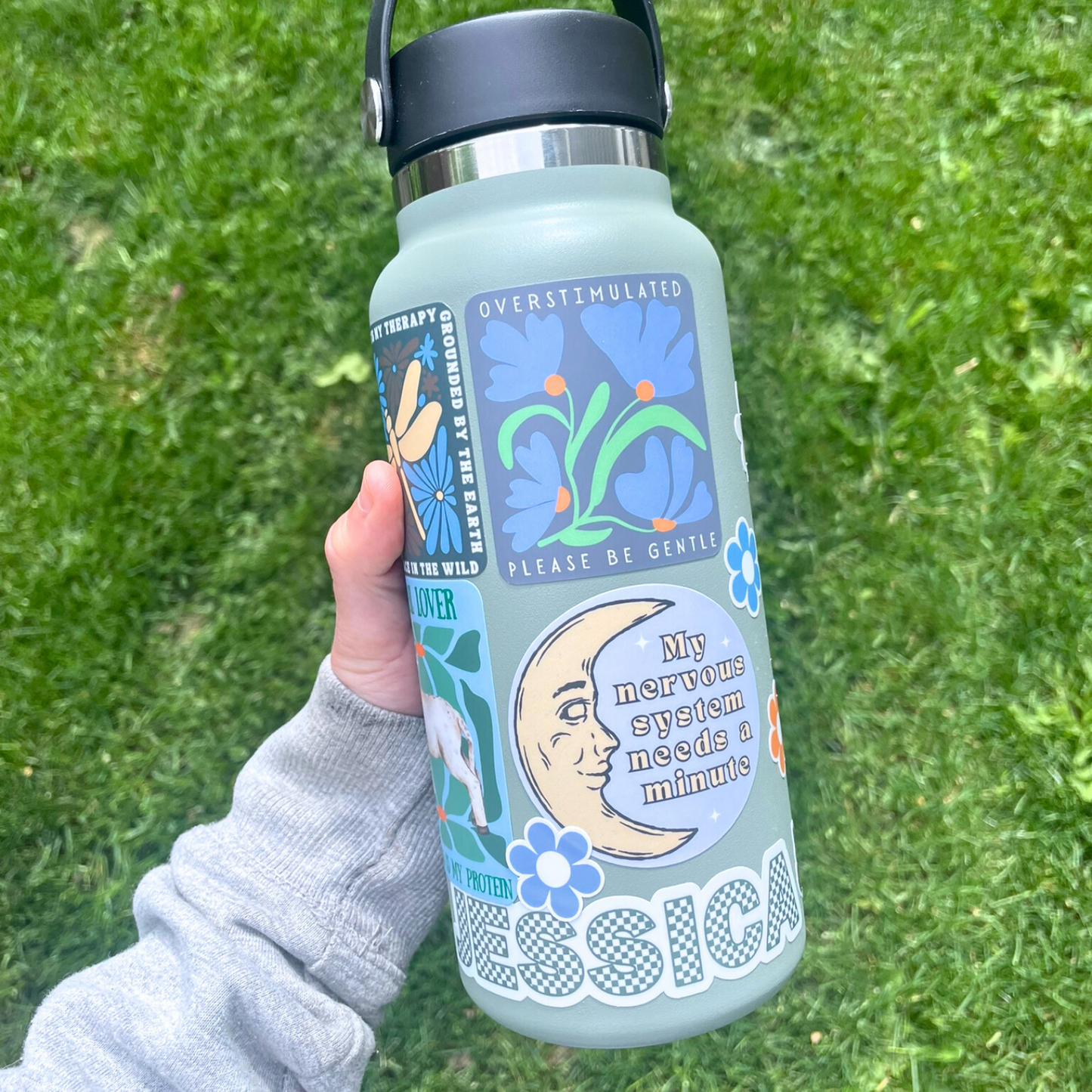 Mental Health Reminder Sticker | I am Exactly Where I Need to be