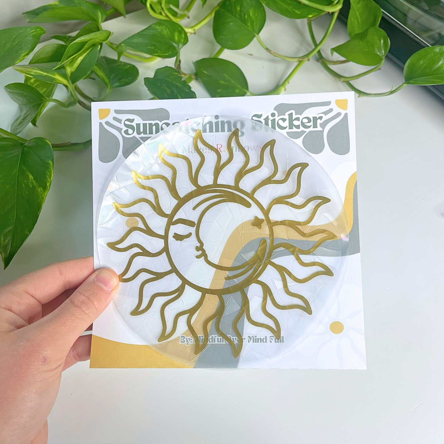 Sun and Moon Suncatcher