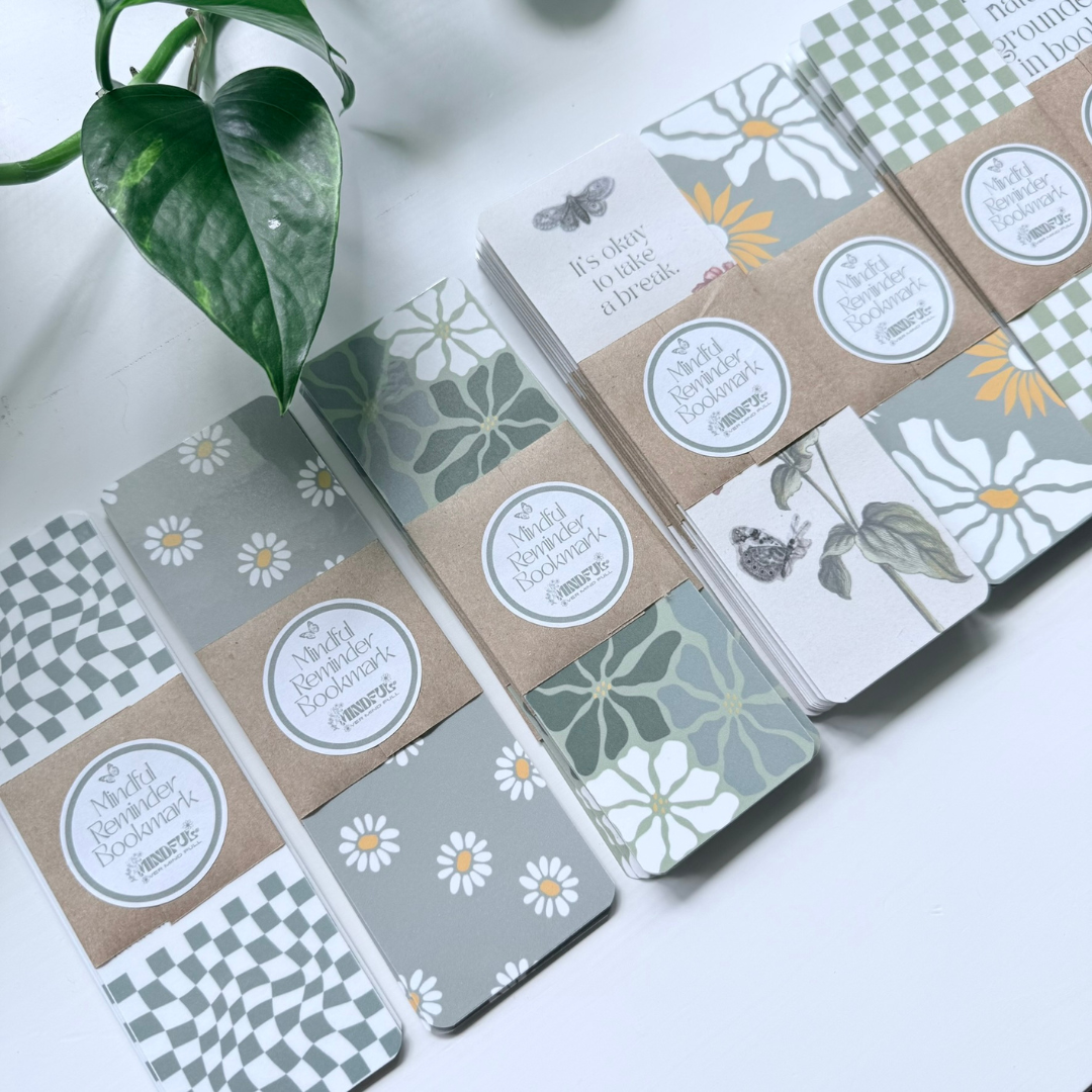 Mindfulness Bookmarks - Double Sided
