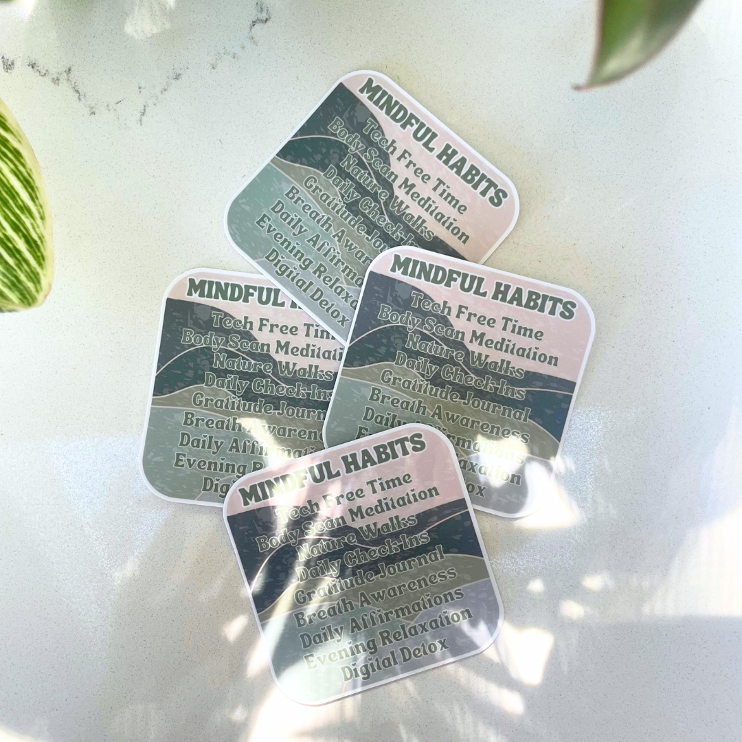 Mindful Habits Sticker