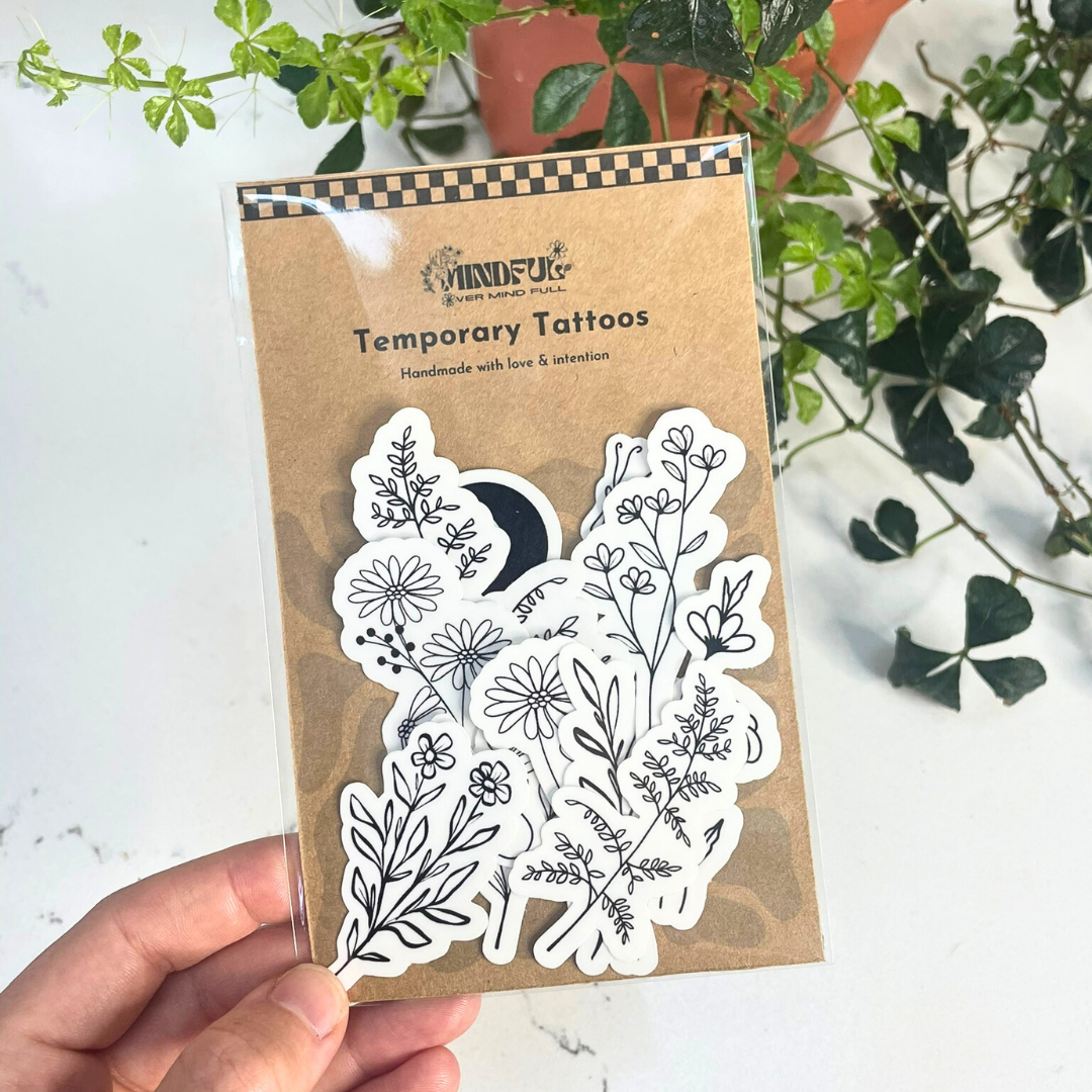 Wildflower Temporary Tattoo's