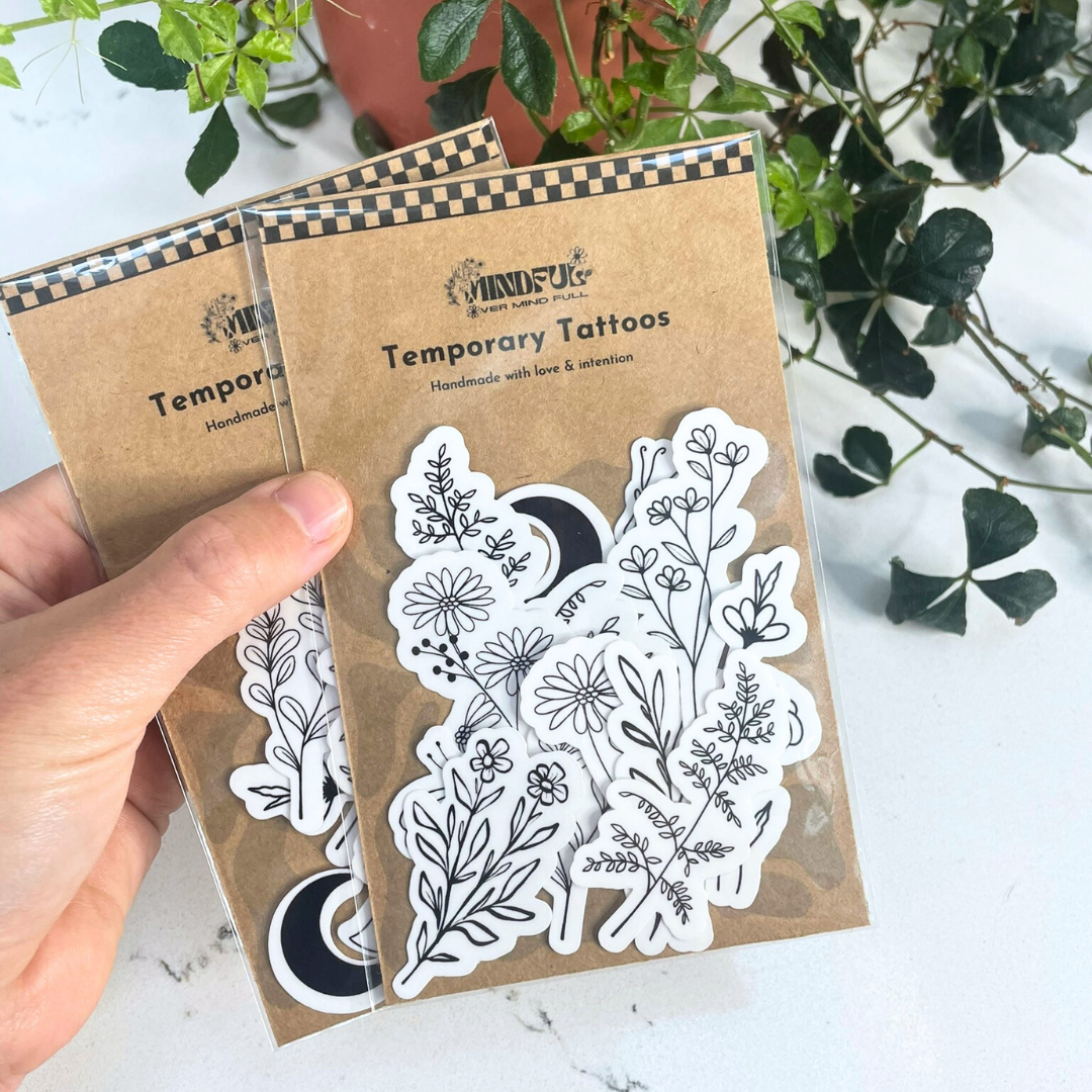 Wildflower Temporary Tattoo's