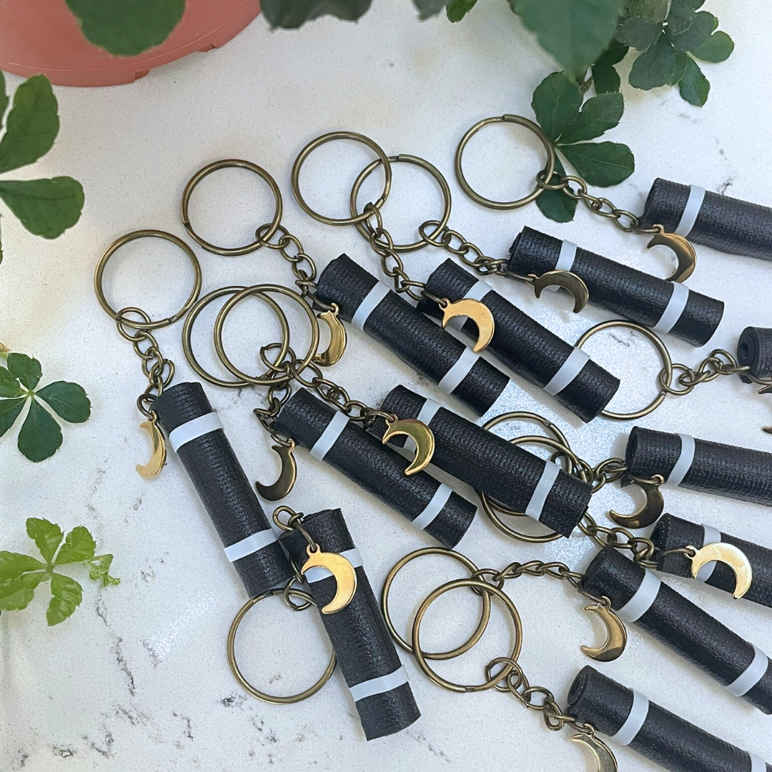 Mini Yoga Mat Keychain