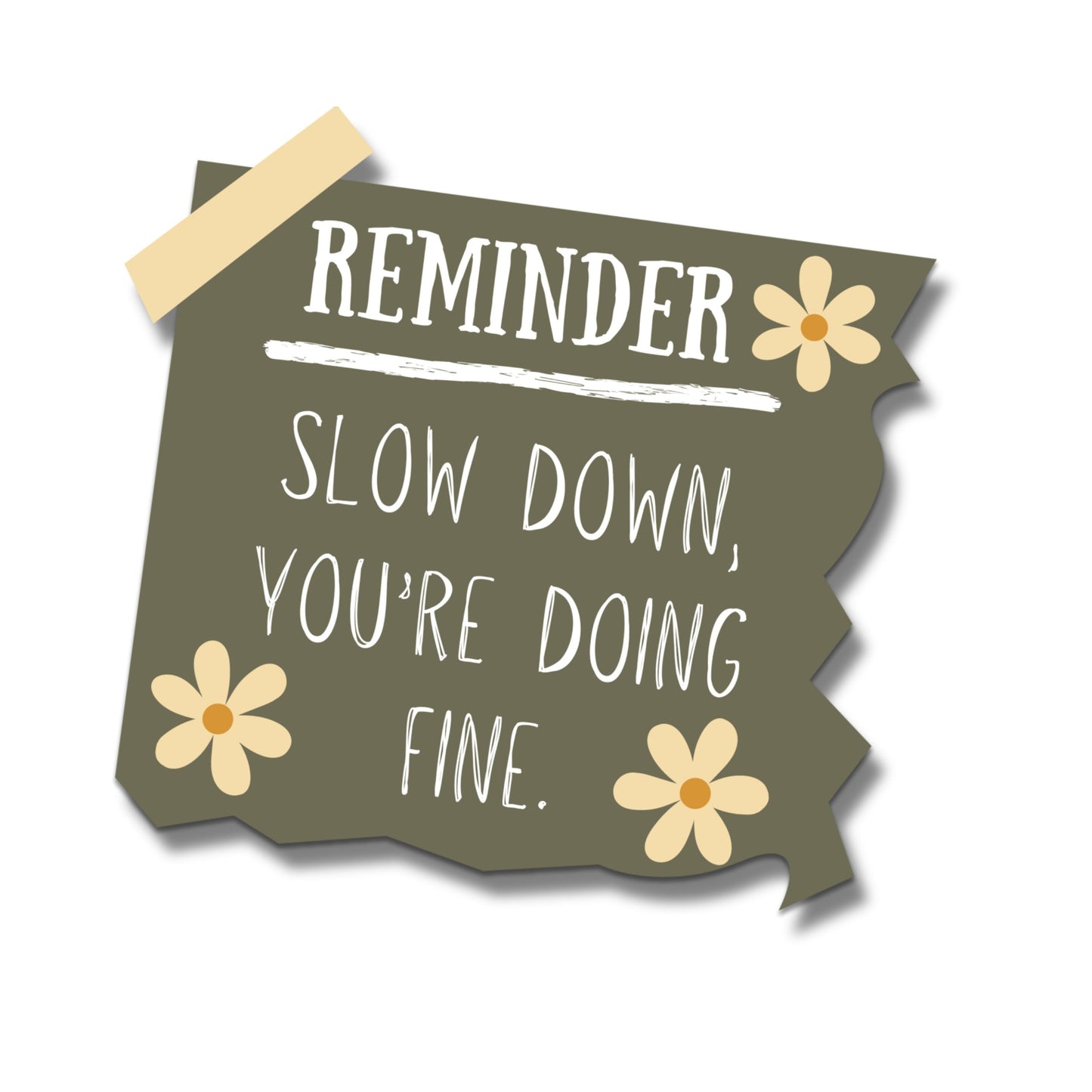 Mental Health Reminder Stickers