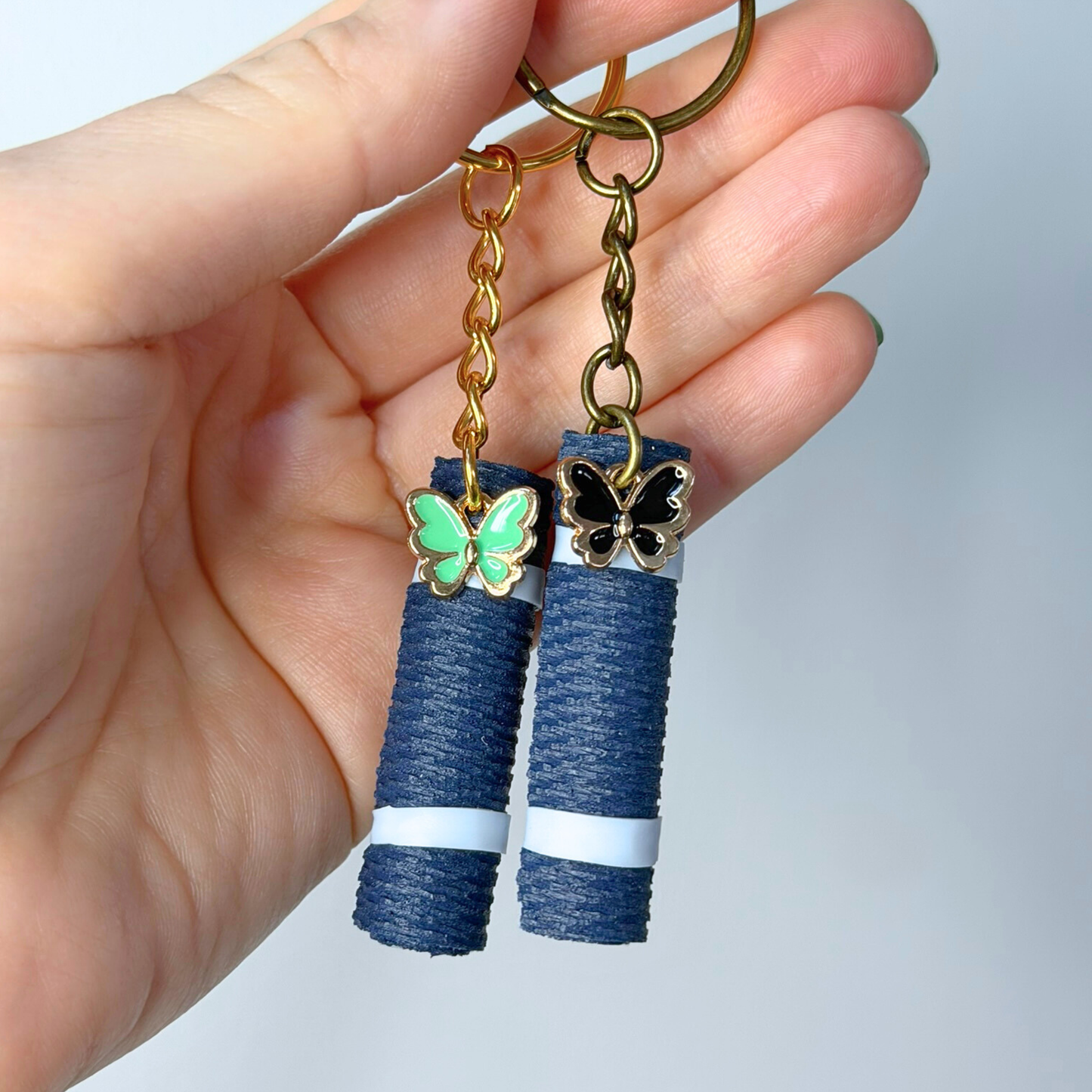 Mini Yoga Mat Keychain