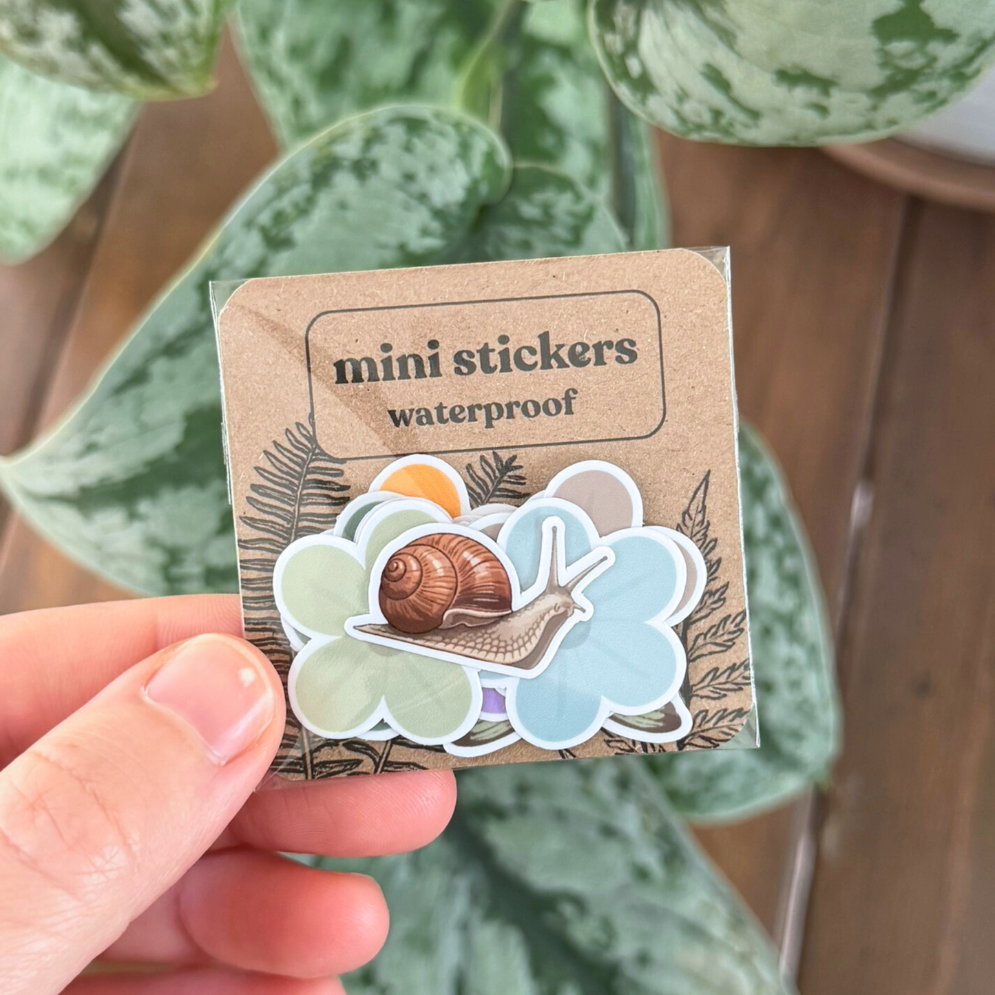 10 Mini Flower and Butterfly Sticker Pack