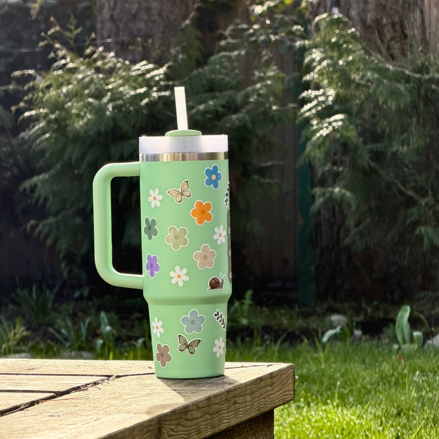 10 Mini Spring Flower Sticker Pack