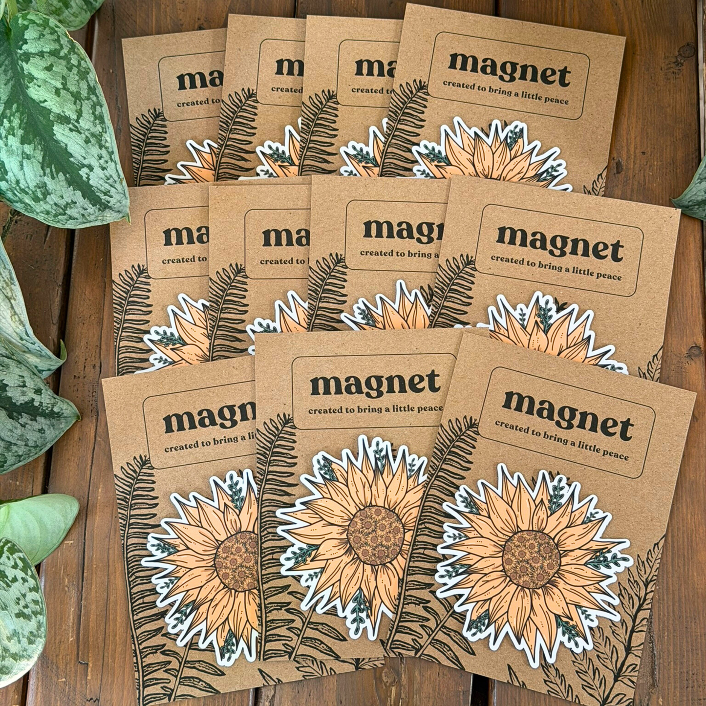 Sunflower Magnet