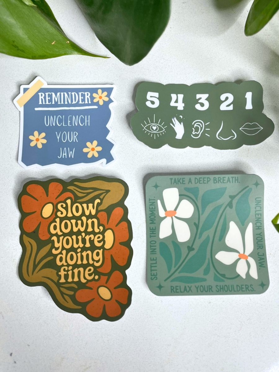 Mental Health Sticker Pack