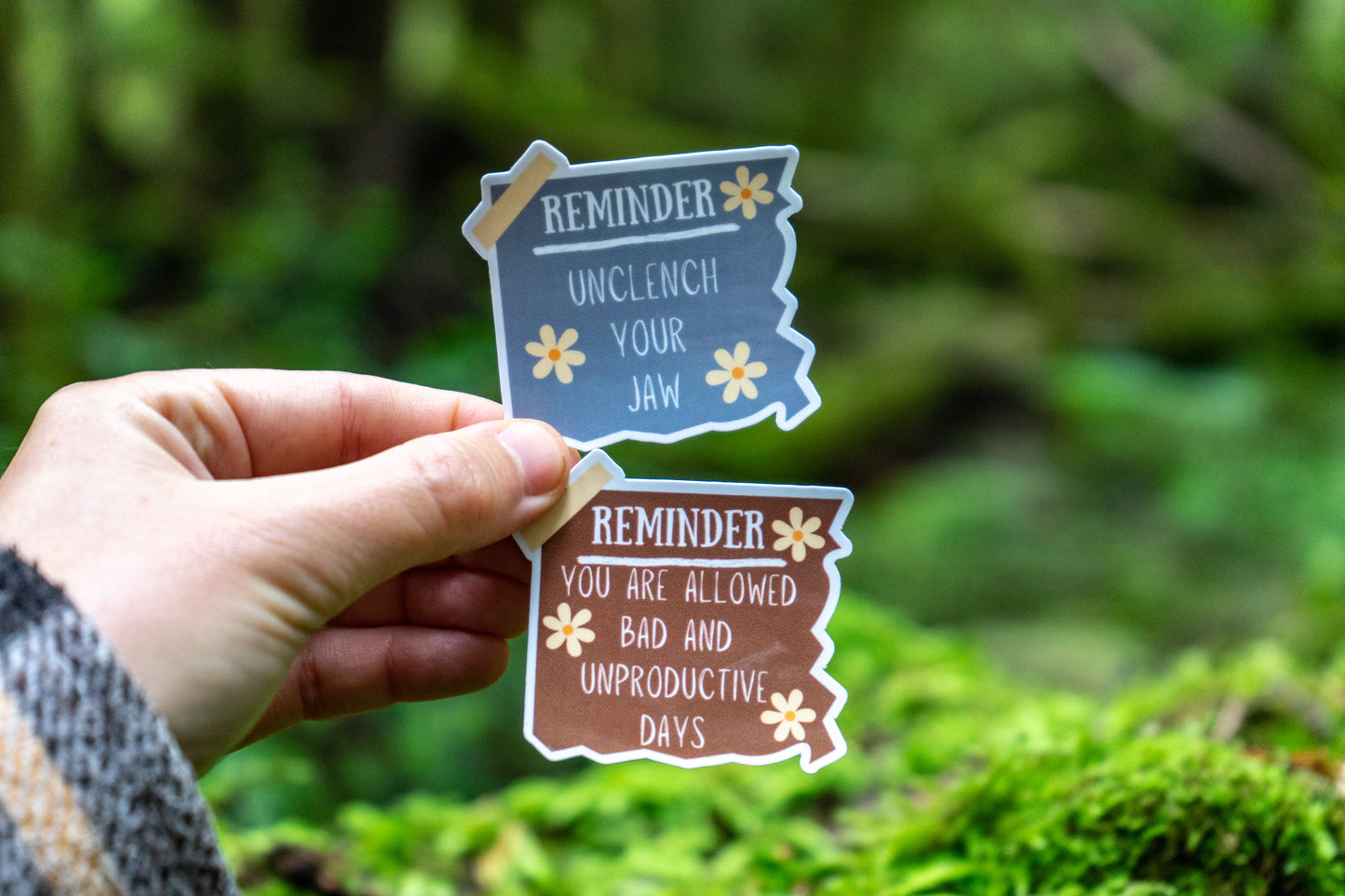 Mental Health Reminder Stickers