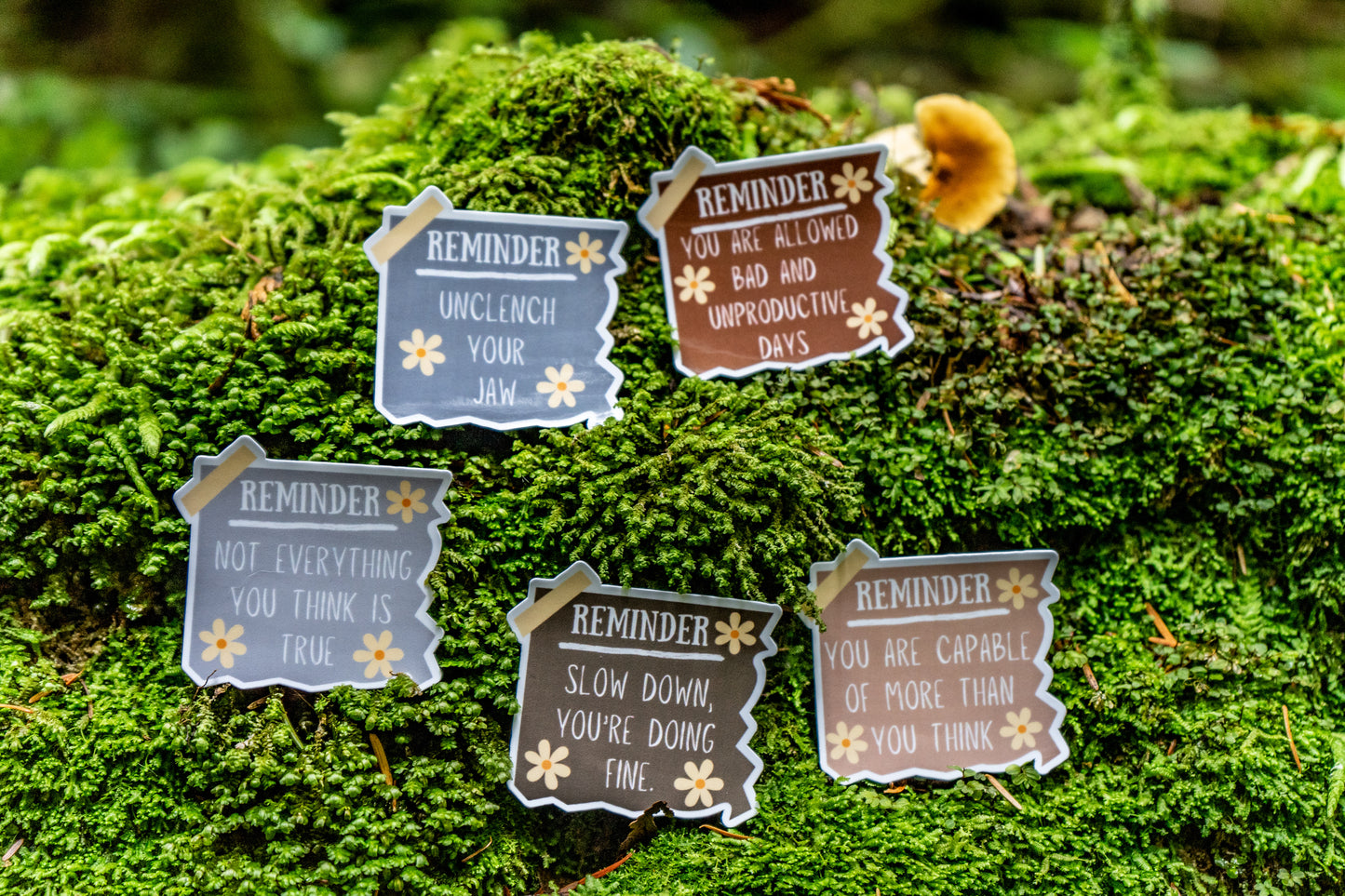 Mental Health Reminder Stickers