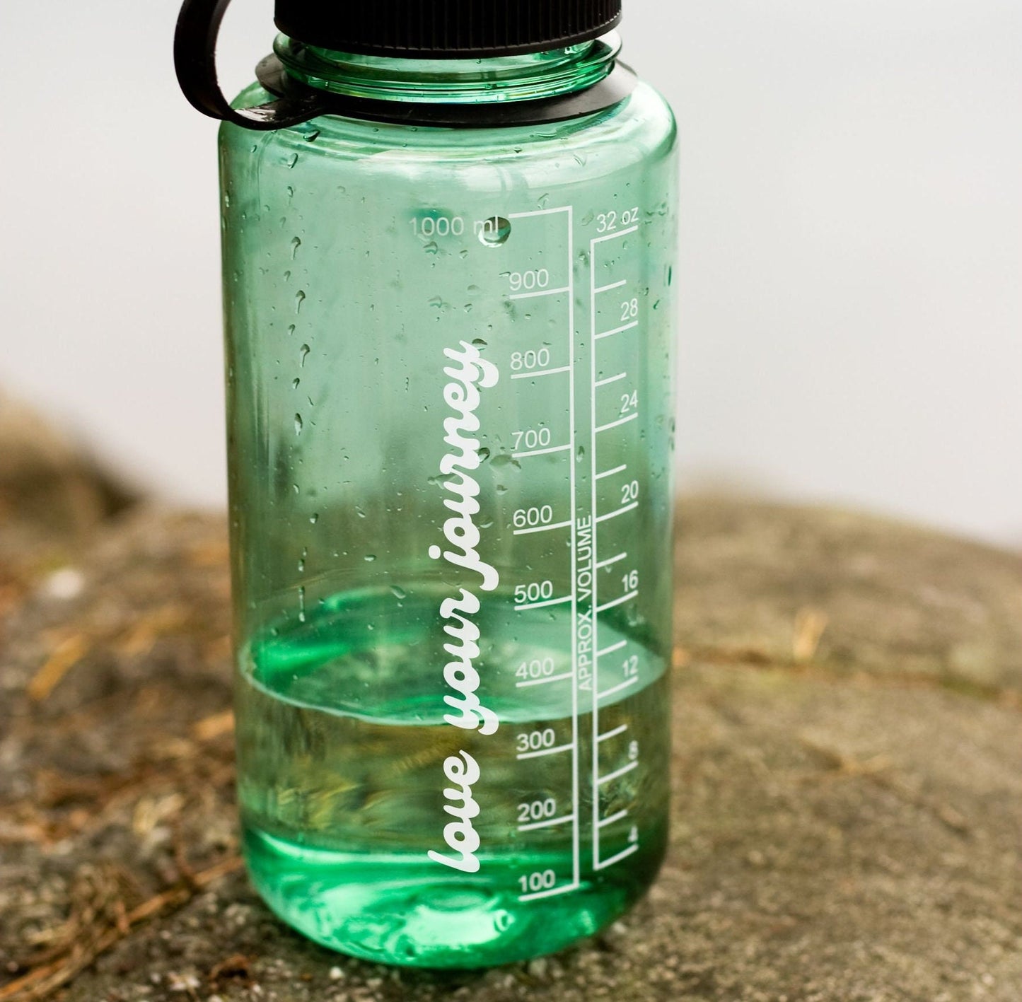 Love Your Journey Affirmation Mirror Decals, Rear View Mirror Decal for Self Love and Mental Health