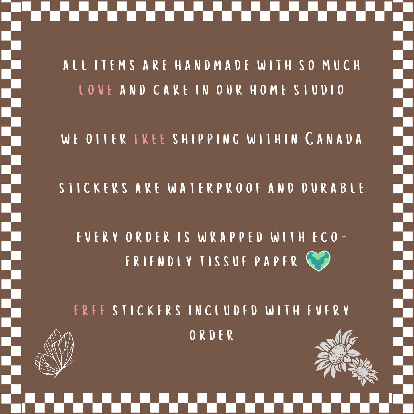 Love Your Journey Affirmation Mirror Decals, Rear View Mirror Decal for Self Love and Mental Health