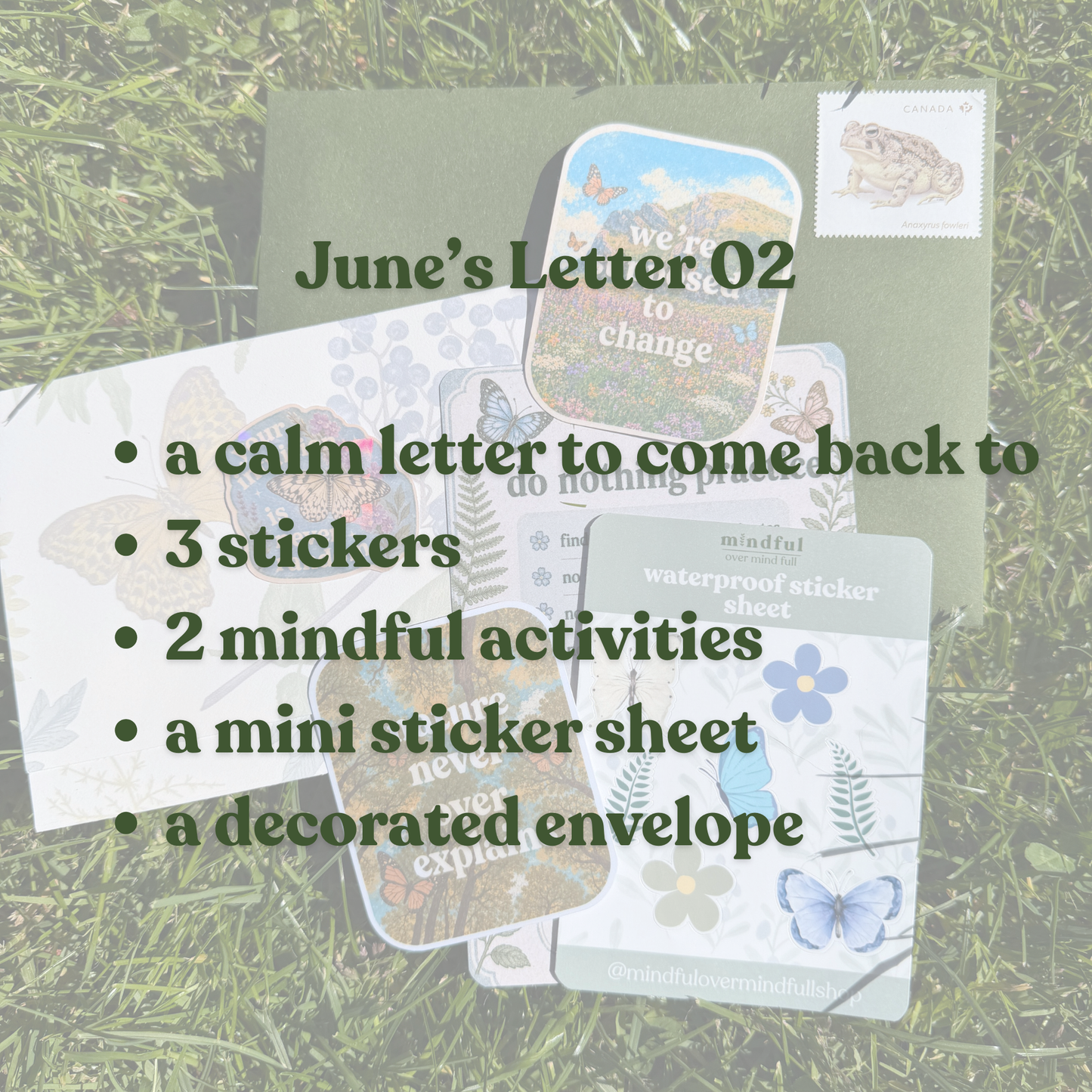 A Small Pause - Monthly Snail Mail Club