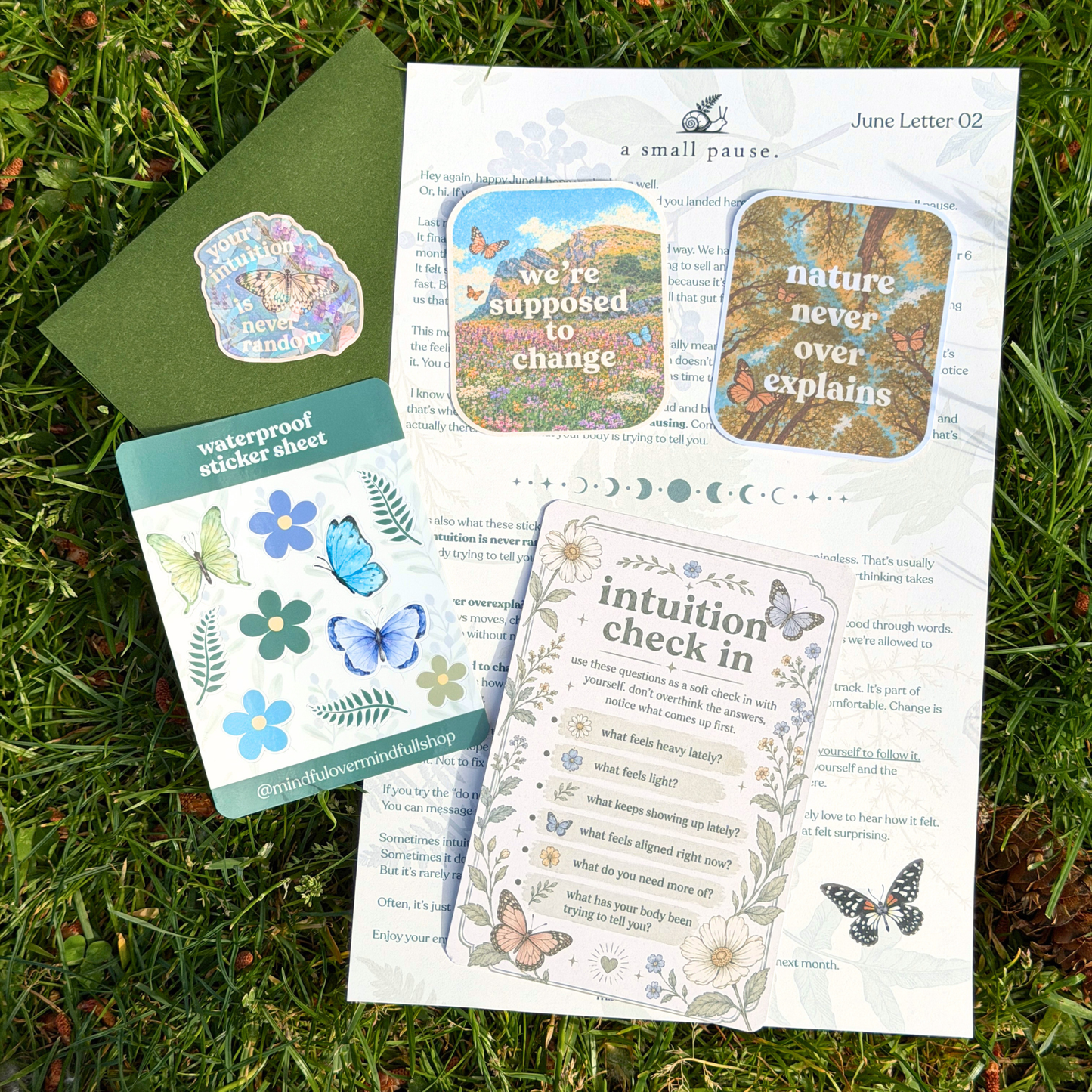 A Small Pause - Monthly Snail Mail Club