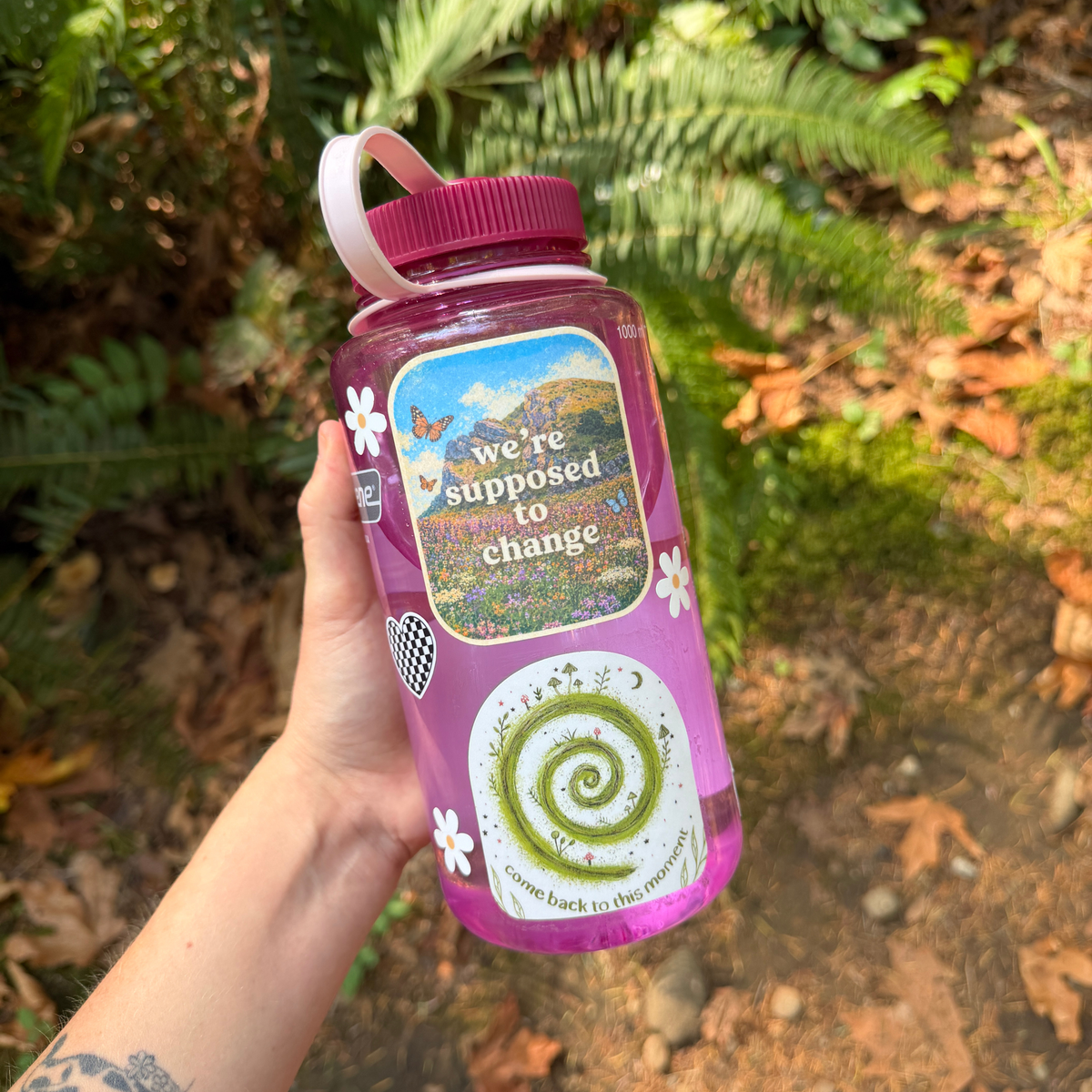Come Back to This Moment Swirl Sticker