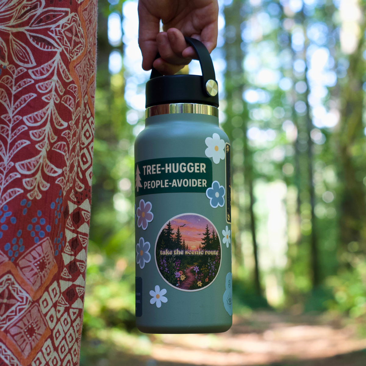Take the Scenic Route Sticker